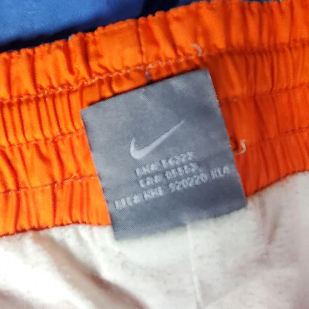 Y2K NIKE Orange/Gray Pants Medium